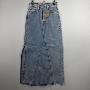 Levi's Women's Iconic Maxi Skirt sz 24